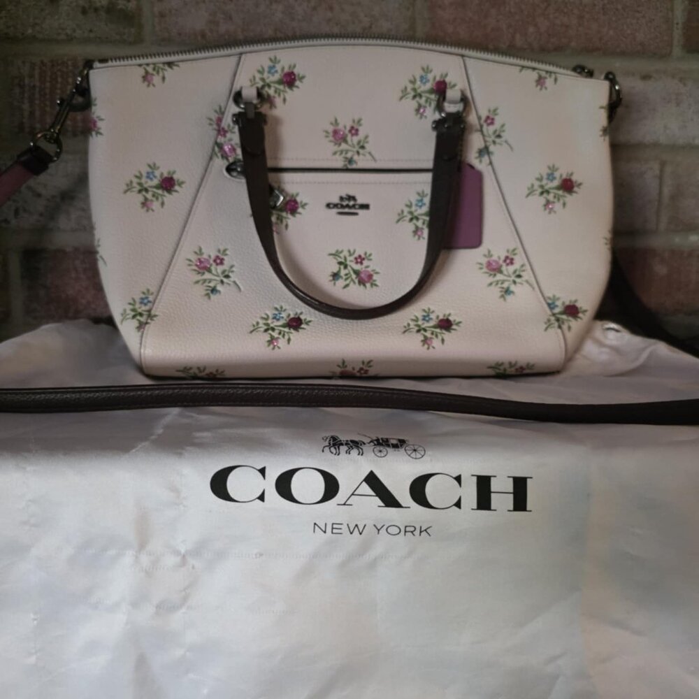 Rare Find - Coach Prairie Satchel with Crossbody Strap with Dust Bag